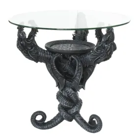 trio dragons coffee table