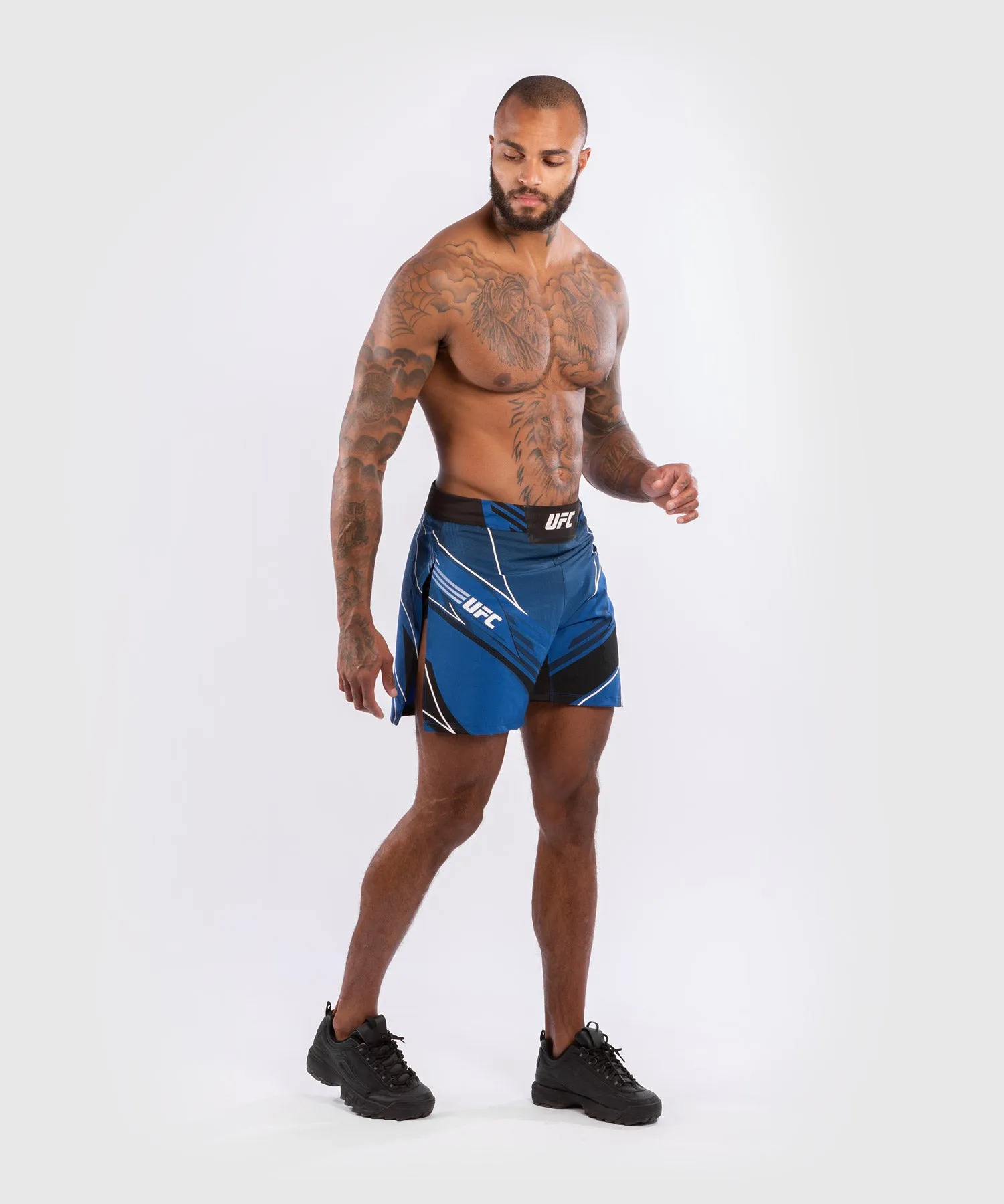 UFC Venum Authentic Fight Night Men's Gladiator Shorts - Blue