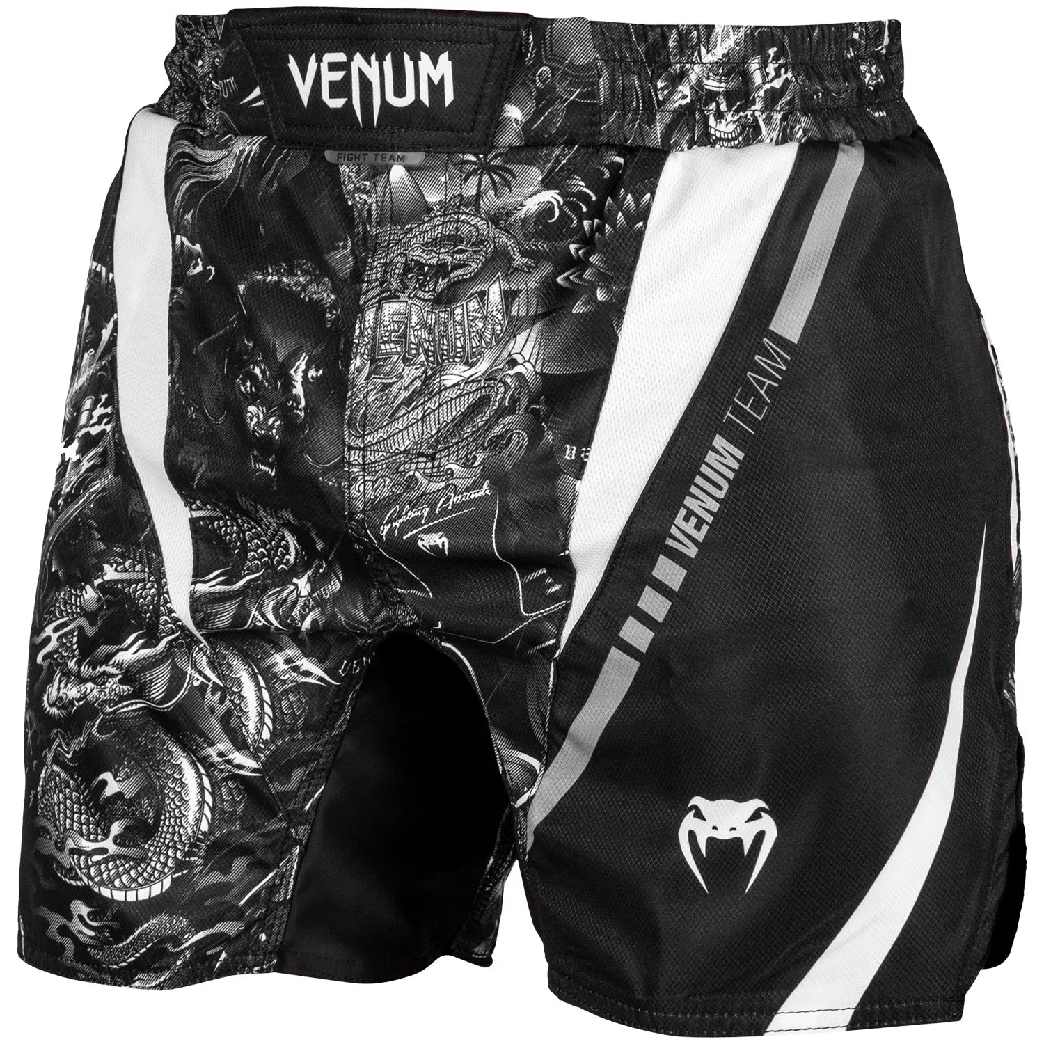 Venum Art Fightshorts - Black/White