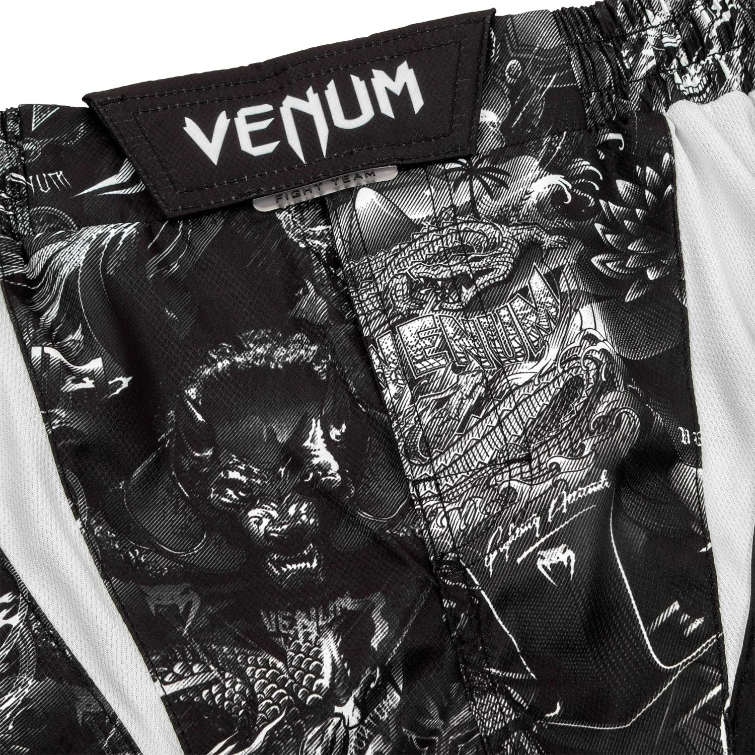 Venum Art Fightshorts - Black/White