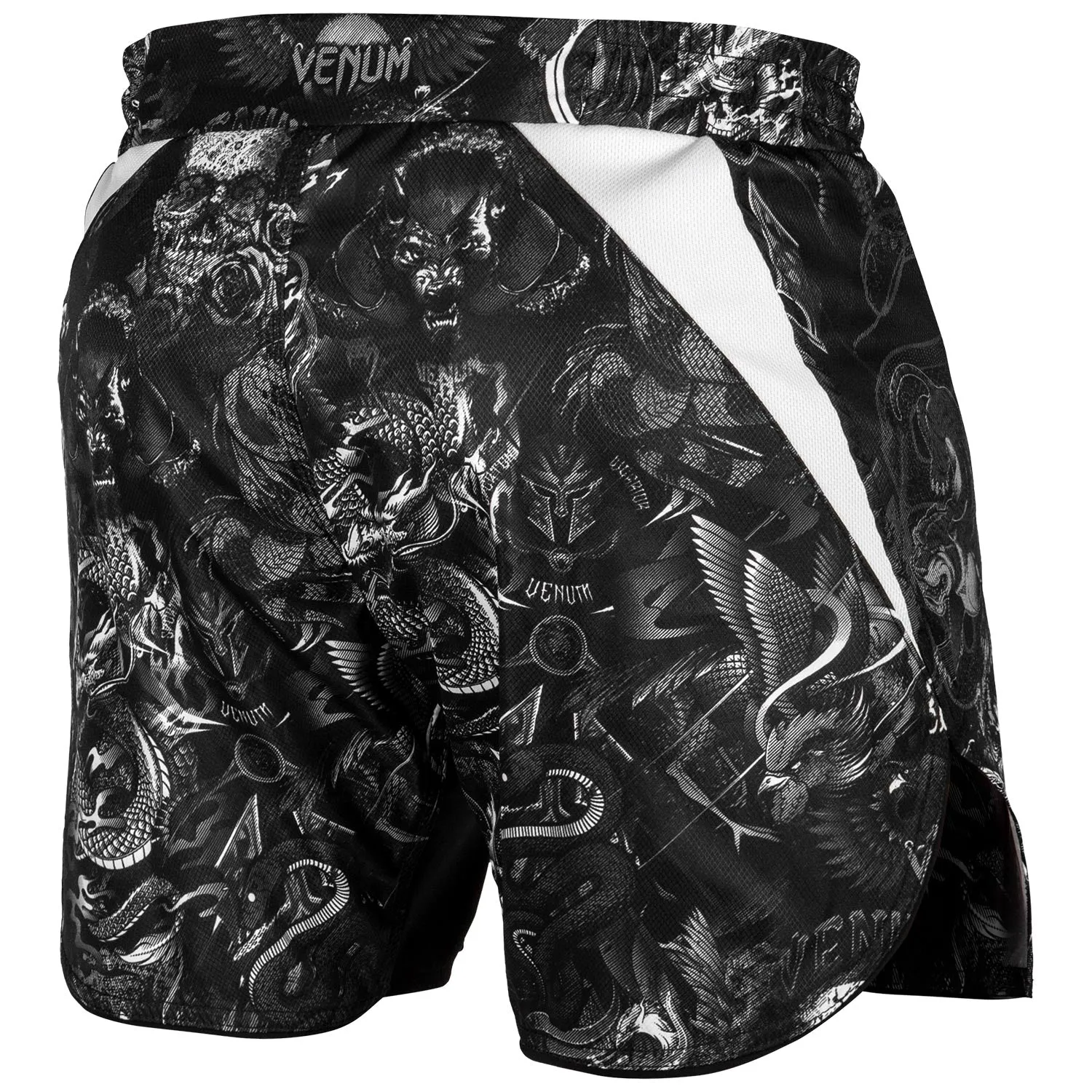 Venum Art Fightshorts - Black/White