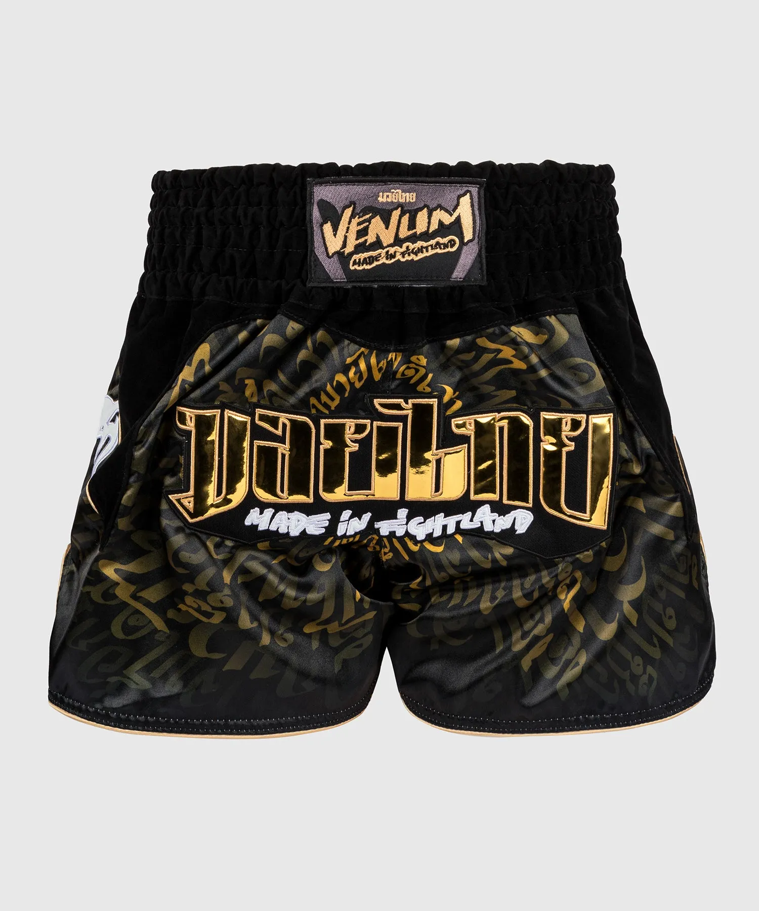 Venum Attack Muay Tha Short - Black/Gold