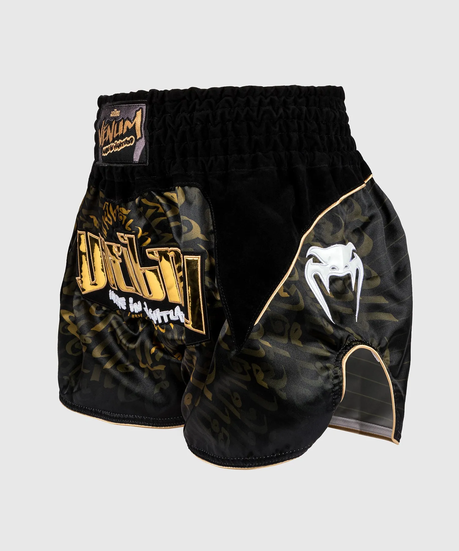 Venum Attack Muay Tha Short - Black/Gold