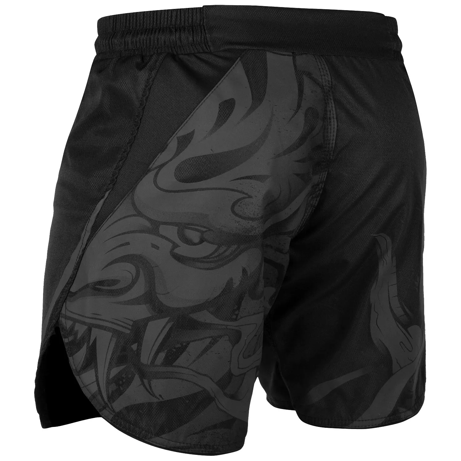 Venum Devil Fightshorts - Black/Black