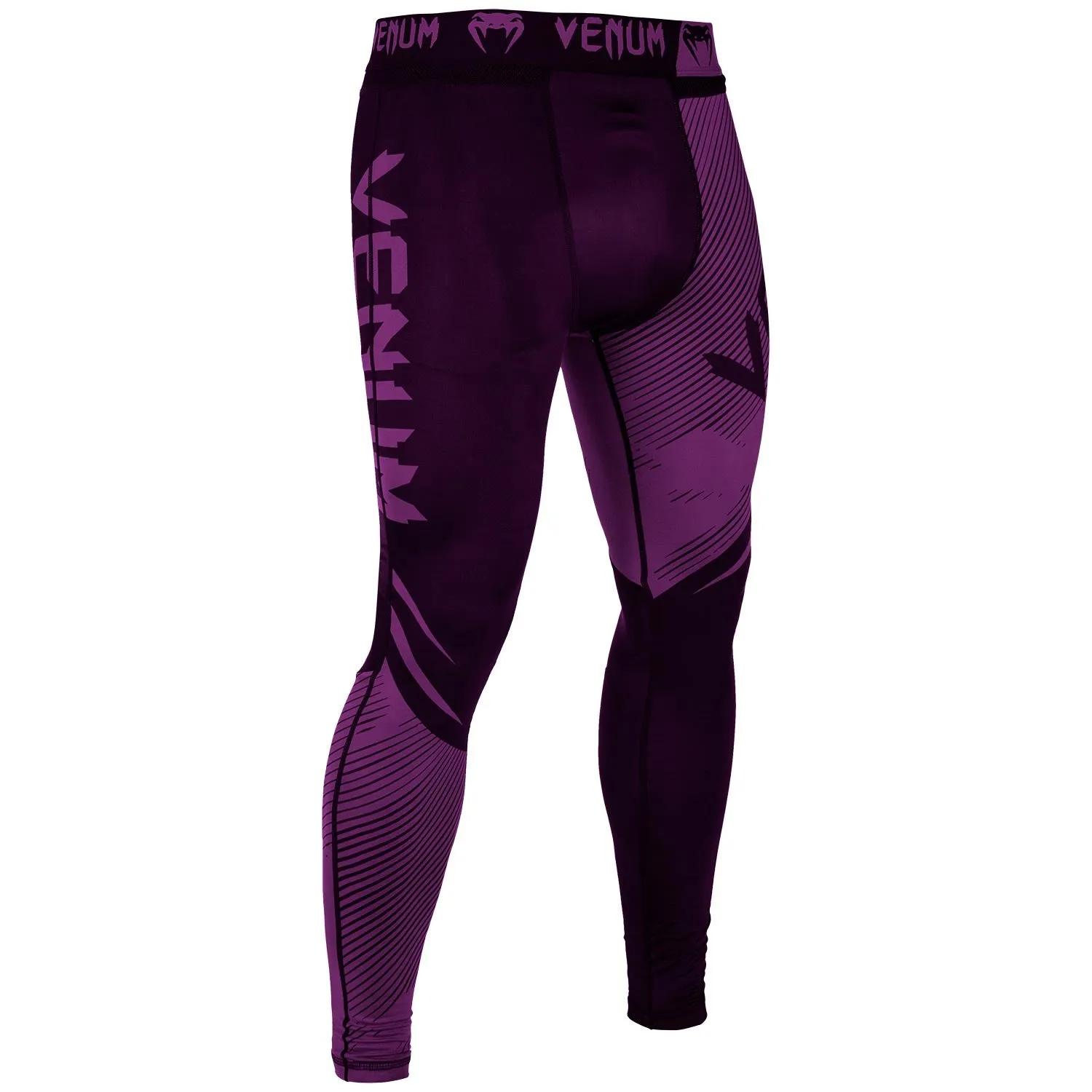 Venum NoGi 2.0 Compression Tights - Black/Purple