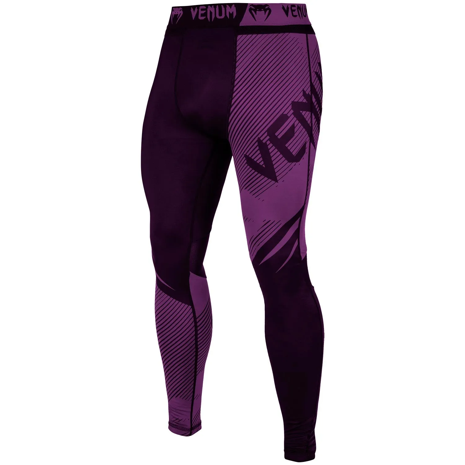 Venum NoGi 2.0 Compression Tights - Black/Purple