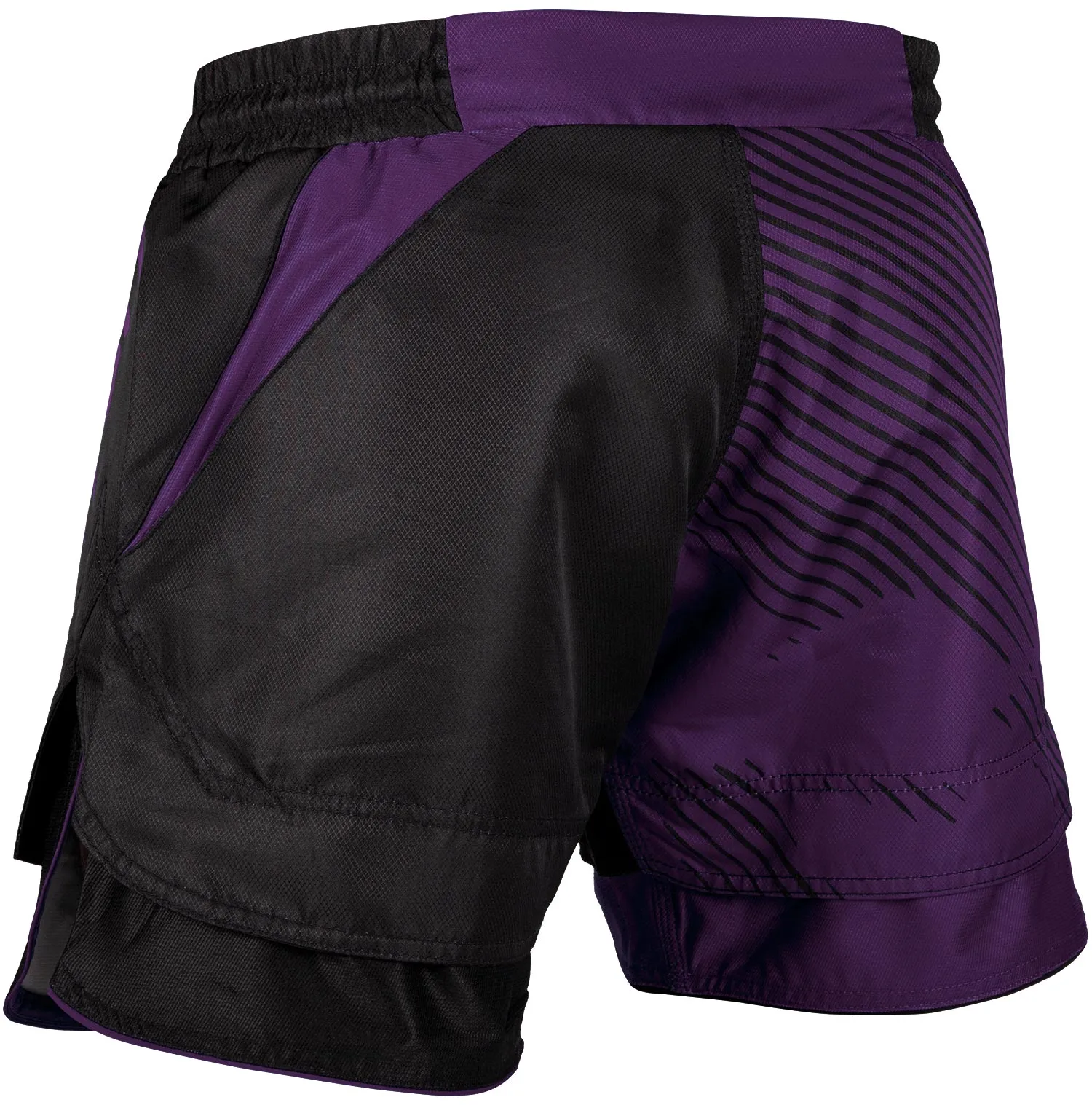 Venum NoGi 2.0 Fightshorts - Black/Purple