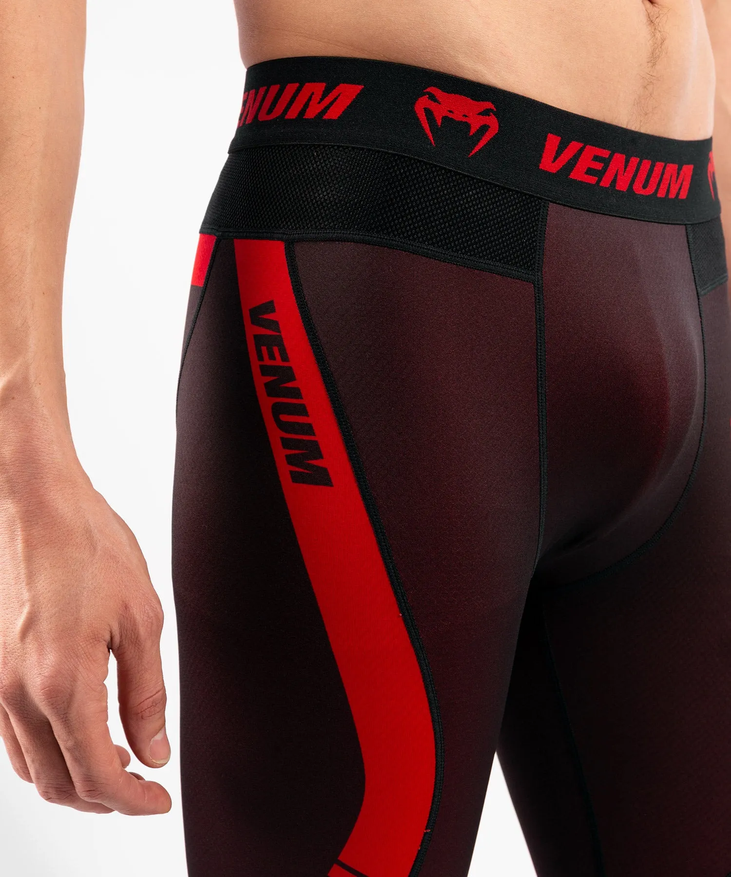 Venum NoGi 3.0 Compression Tights - Black/Red