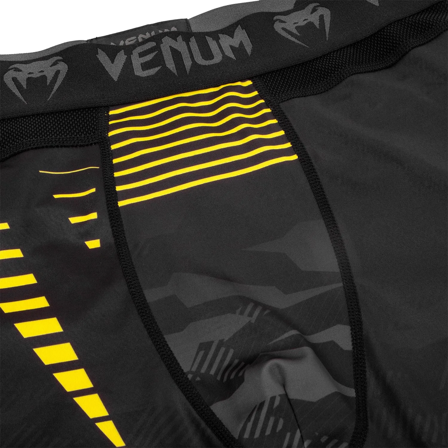 Venum Okinawa 2.0 Compression Tights - Black/Yellow