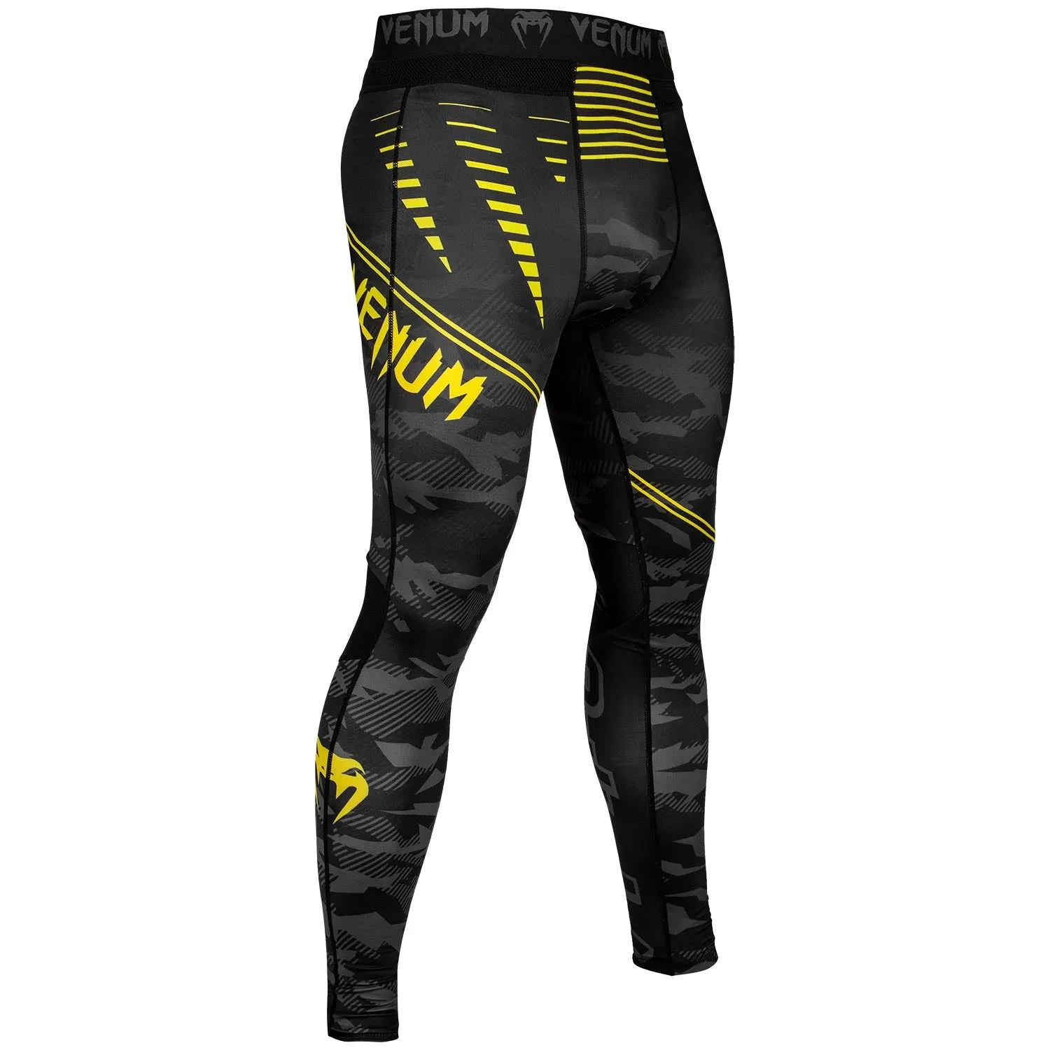 Venum Okinawa 2.0 Compression Tights - Black/Yellow