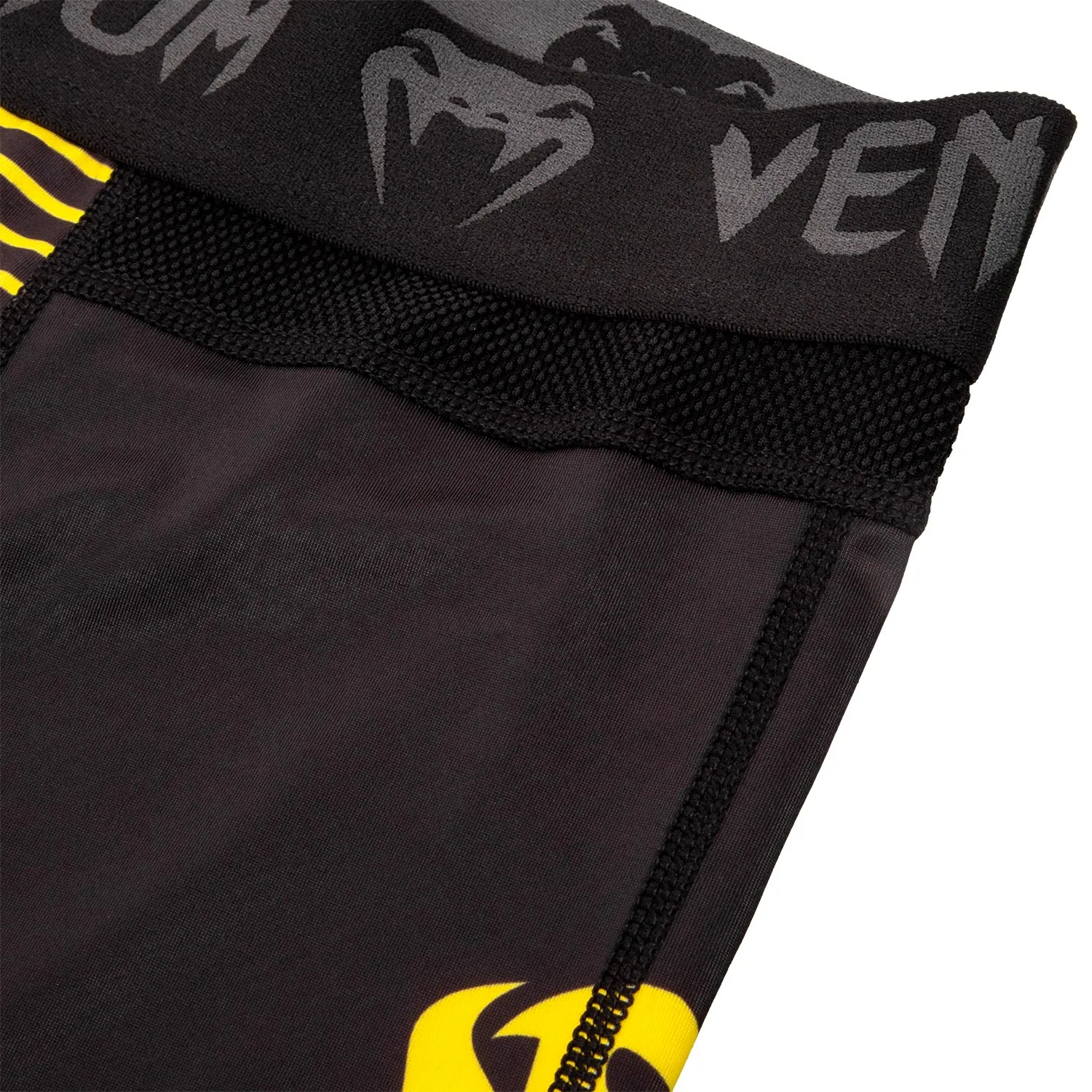 Venum Okinawa 2.0 Compression Tights - Black/Yellow