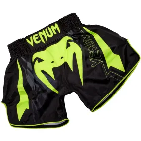 Venum Sharp 3.0 Muay Thai Shorts - Black/Neo Yellow