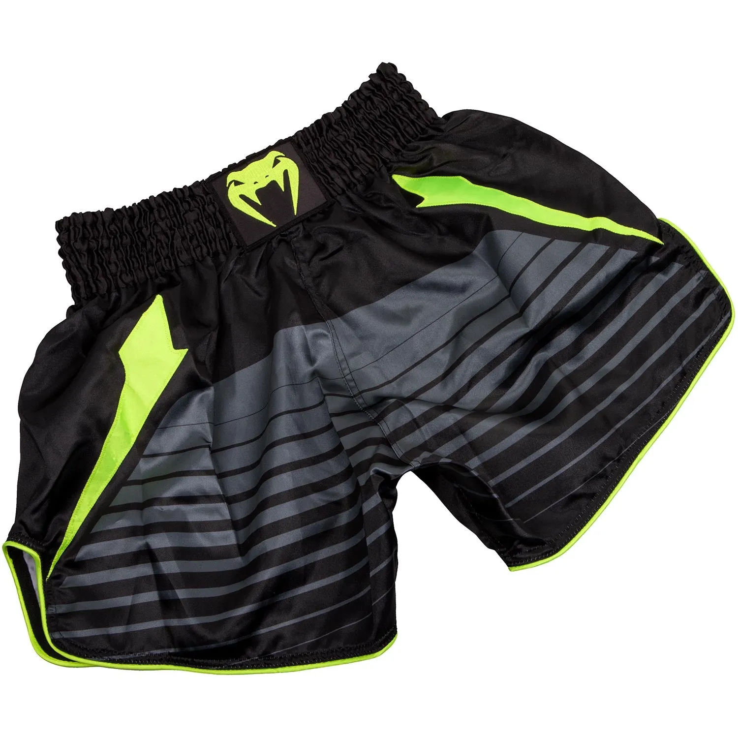 Venum Sharp 3.0 Muay Thai Shorts - Black/Neo Yellow