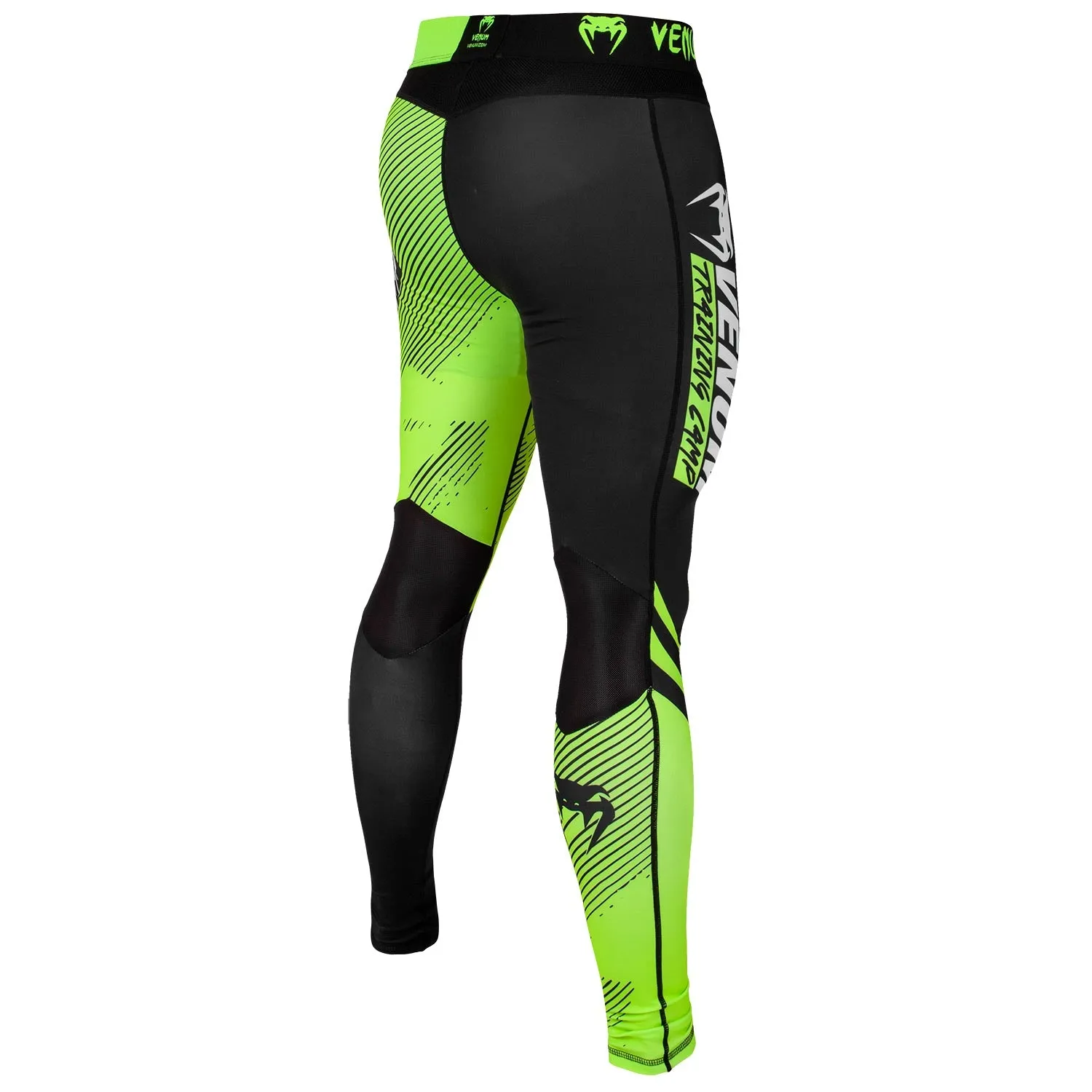 Venum Training Camp 2.0 Compression Tights - Black/Neo Yellow