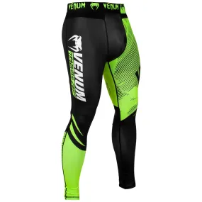 Venum Training Camp 2.0 Compression Tights - Black/Neo Yellow