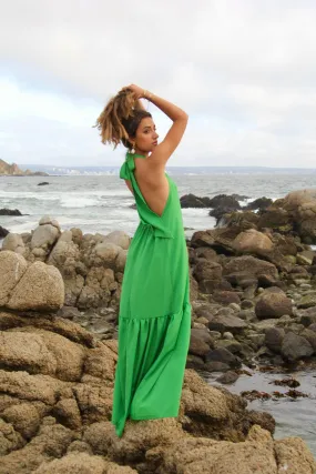 Vestido Halter Verde