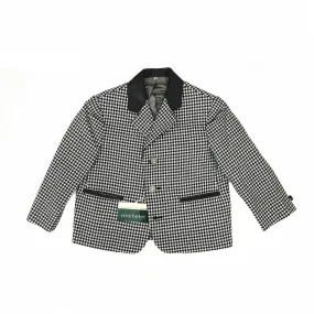 Vintage 60's Black/White Houndstooth Blazer 4-5Y