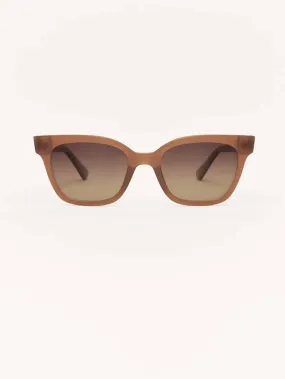 Z SUPPLY - High Tide Sunglasses In Taupe